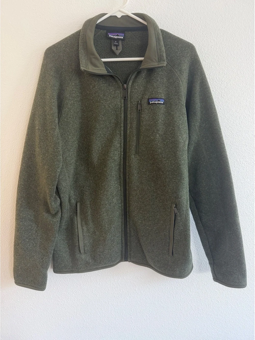 Patagonia Men's Better Sweater® Fleece Jacket Green Sz M Outdoors Gorpcore